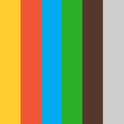 Bower brand color palette showcasing various shades used in their branding