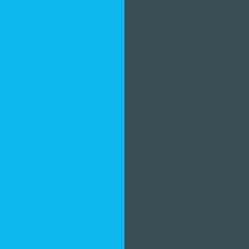 Docker brand color palette showcasing various shades used in their branding