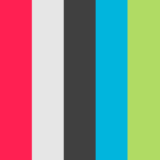 Epictions brand color palette showcasing various shades used in their branding