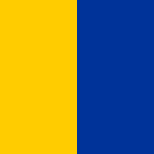 IKEA brand color palette showcasing various shades used in their branding