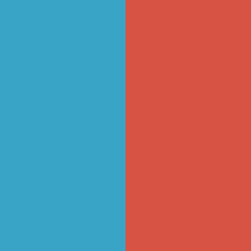 Periscope brand color palette showcasing various shades used in their branding