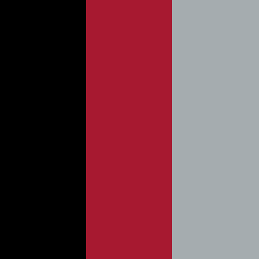 Atlanta Falcons brand color palette showcasing various shades used in their branding