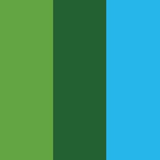 Kiva brand color palette showcasing various shades used in their branding