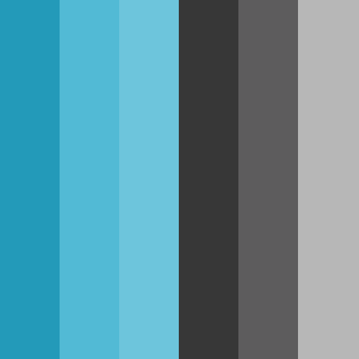 MailChimp brand color palette showcasing various shades used in their branding