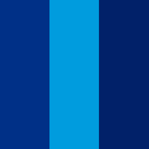PayPal brand color palette showcasing various shades used in their branding