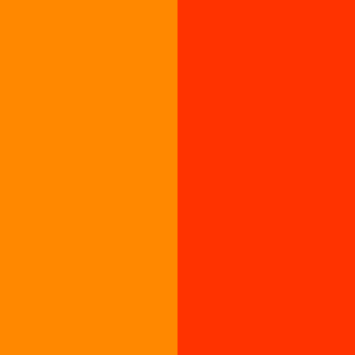 SoundCloud brand color palette showcasing various shades used in their branding