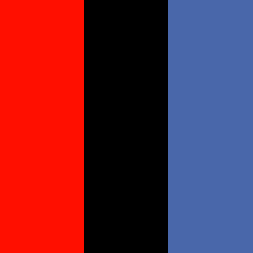 CBS Corporation brand color palette showcasing various shades used in their branding