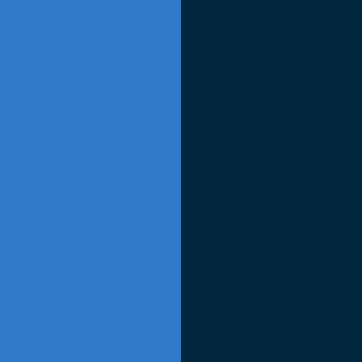 TypeScript brand color palette showcasing various shades used in their branding