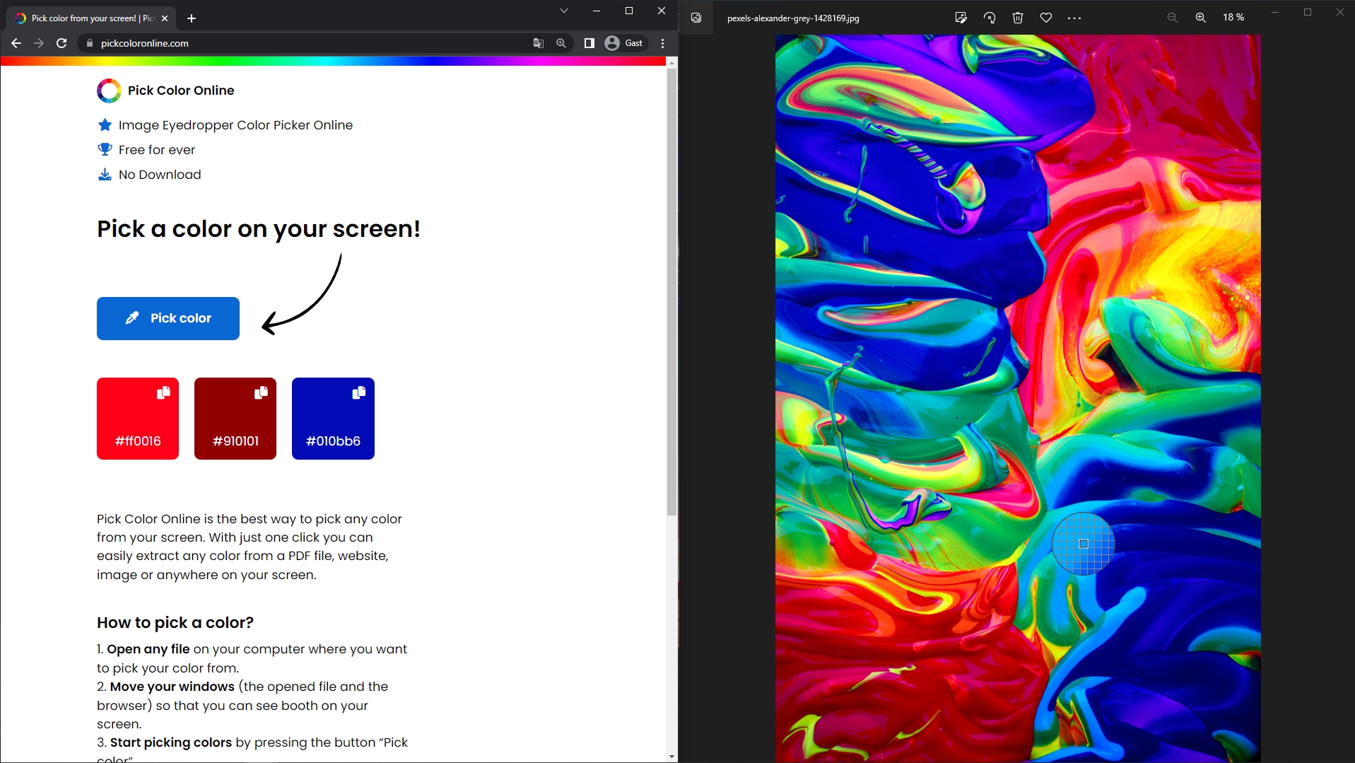 How To Pick A Color From An Image Pick Color Online How To Pick A Color From An Image Pick Color Online